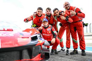 Maiden pole for Tommaso Mosca in the AF Corse Ferrari